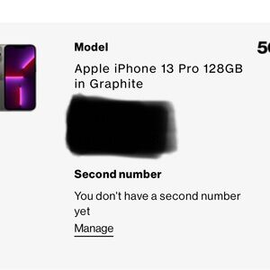 iPhone 13 Pro 128g with Tiktoc